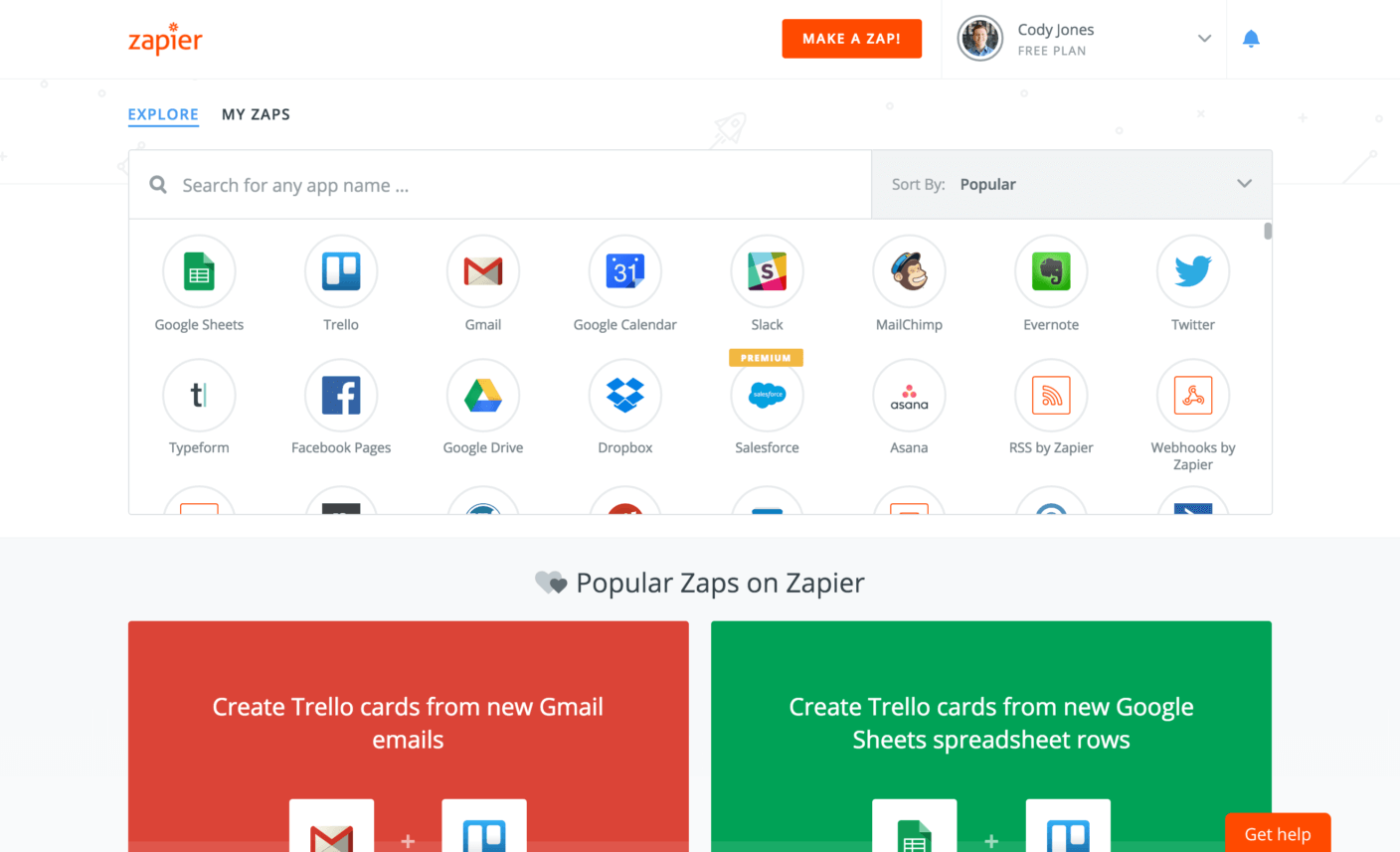 zapier screenshot